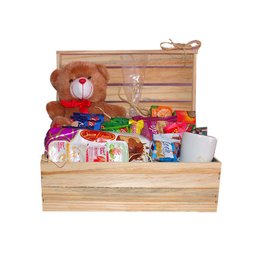 Imagem de Cesta de Café Premium com Pelúcia