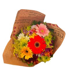 Imagem de Buquê do Campo com Gérberas