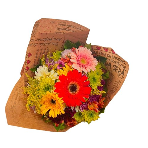 Buquê do Campo com Gérberas