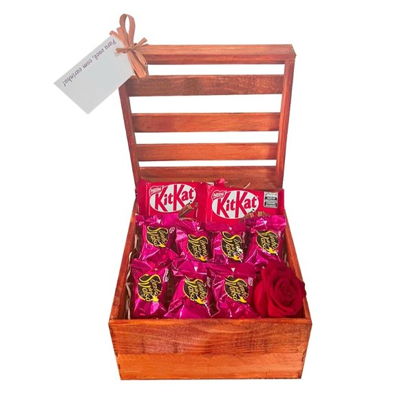 Cesta de Chocolate Romance