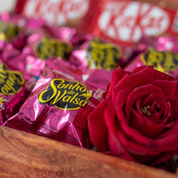 Cesta de Chocolate Romance