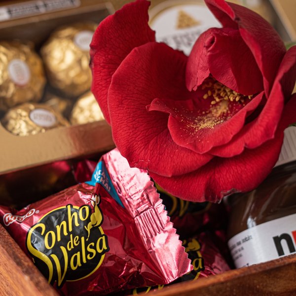 Cesta de Chocolate Doce Amor