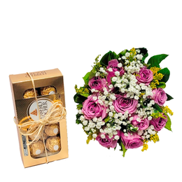 Imagem de Buquê Roxeado Rocher