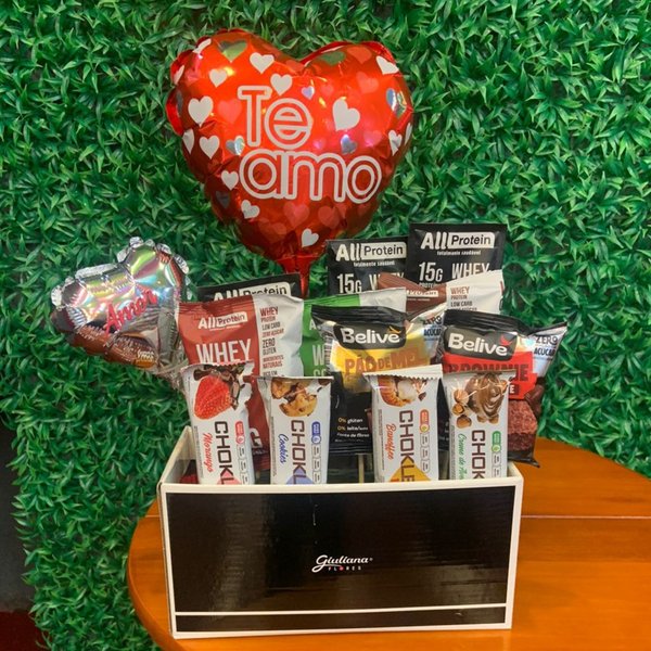 Cesta Amor com Proteína Fit