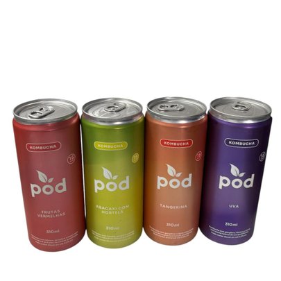 Kombucha Pod 310ml Probiótico Natural Saudável