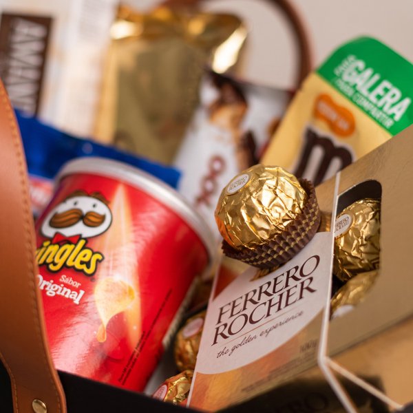 Cesta Whisky Box Preta