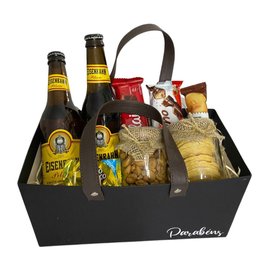 Imagem de Cesta Cerveja Parabéns na Caixa