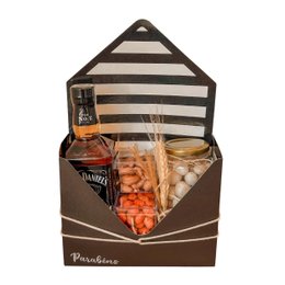 Imagem de Cesta Whiskey Parabéns Petiscos
