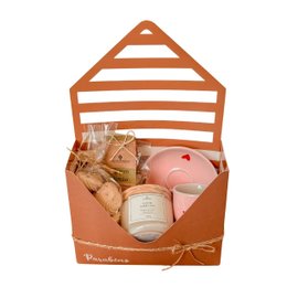 Imagem de Cesta aniversário cuidados vela e escalda pés