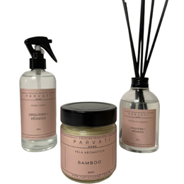 Imagem de Kit Aromático Orquidea com Pêssego + Bamboo