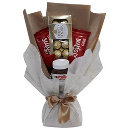 Imagem de Buquê de Chocolate Ferrero Suflair e Nutella