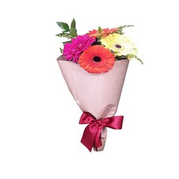 Imagem de Cone de Gerberas Coloridas