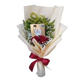 Imagem de Buquê Encanto de Rosas Vermelhas