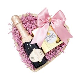 Imagem de Cesta de Chocolates e Chandon