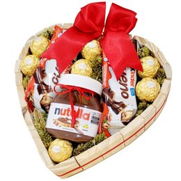 Imagem de Cesta de Chocolates Kinder Love