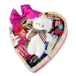 Imagem de Cesta Coração Candy Love