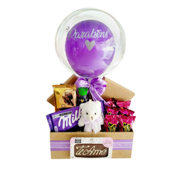 Imagem de Cesta de Chocolates Happy Lavanda 