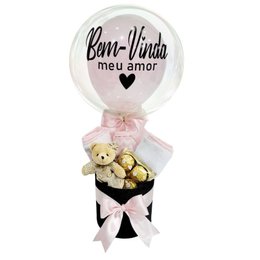 Imagem de Cesta Cute Baby Rosé