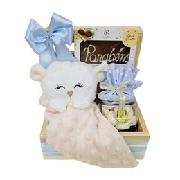 Imagem de Baú Ovelhinha Menino 