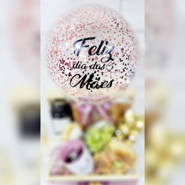 Cesta Baú Feliz dia das Mães Premium