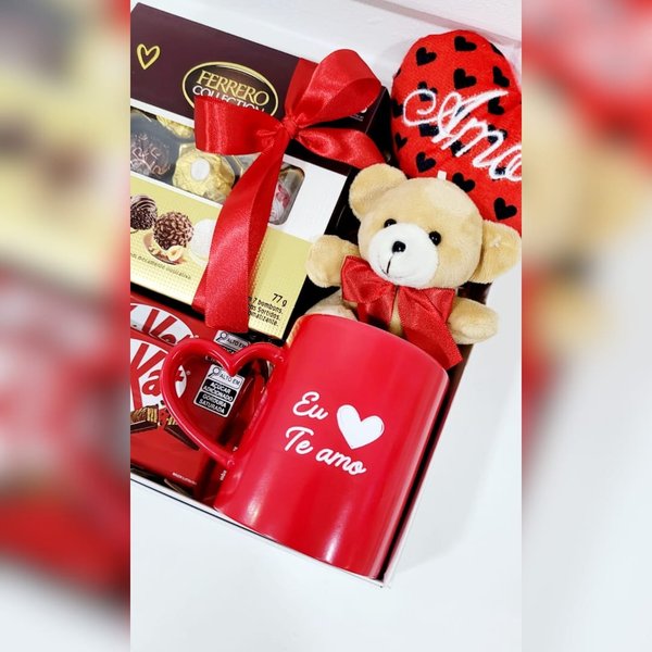 Cesta Box  Red Love