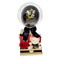 Imagem de Cesta Amor Black & Rose 