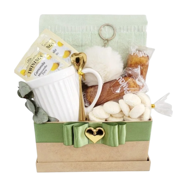 Cesta Bem-Estar Relax Com Caneca 