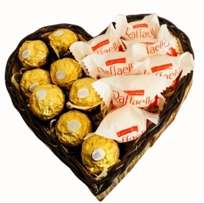 Coração Misto Rocher