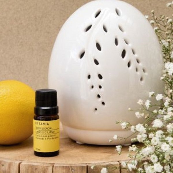 Kit Difusor Leaf & Óleo Essencial de Limão Siciliano