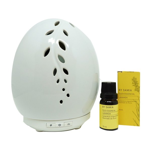 Kit Difusor Hathas Leaf & Óleo Essencial de Lavanda