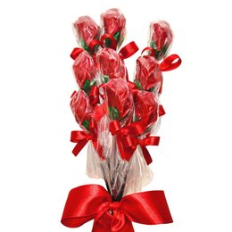 Imagem de Buquê De Rosas De Chocolate - Com 09 Rosas