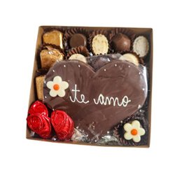 Imagem de Caixa Coração Chocolate Te Amo