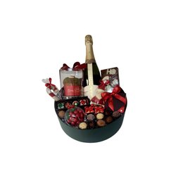 Imagem de Cesta Natal M Chandon com Chocolates e Chocotone
