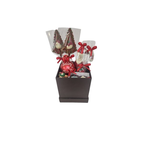 Cesta Natalina Chocolate Belga