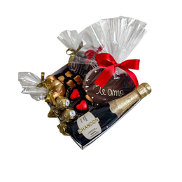 Imagem de Caixa Baby M. Chandon com Coração de Chocolate