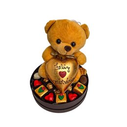 Imagem de Cesta Urso Feliz Aniverário Sortidos