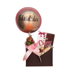 Imagem de Cesta Cherry Flores e Chocolates