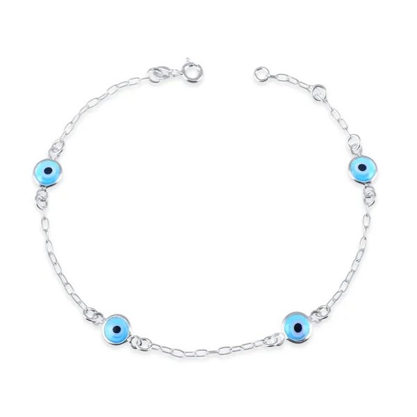 Pulseira Olho Grego - Prata 925
