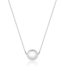 Imagem de Colar Pingente Bola 45cm - Prata 925