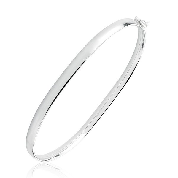 Bracelete de Prata 925 Fio Largo 3mm