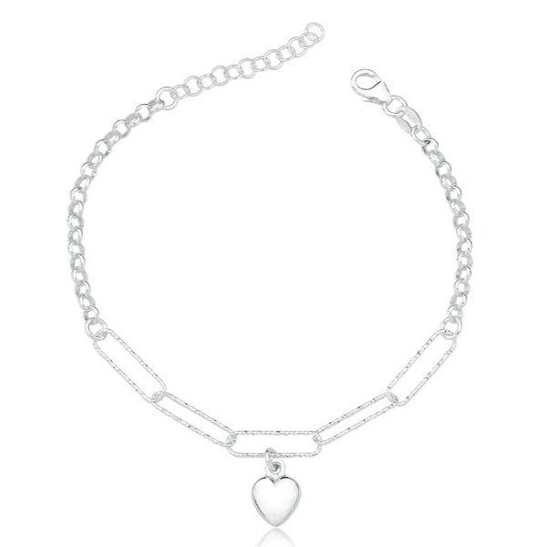 Pulseira Prata 925 Legítima Elo Português e Cartier 20