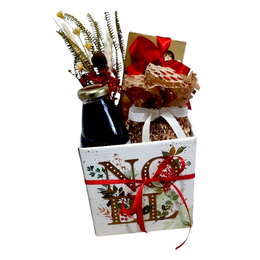 Imagem de Cesta de Natalina Chocolate e Mini Chocotone  Natal 