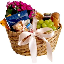 Imagem de Cesta de Café da Manhã ou Tarde Florata