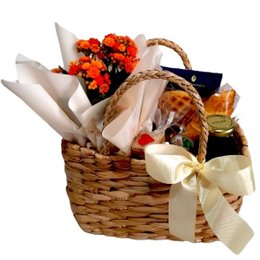 Imagem de Cesta Sacola Café da Manhã ou Tarde Harmoniosa