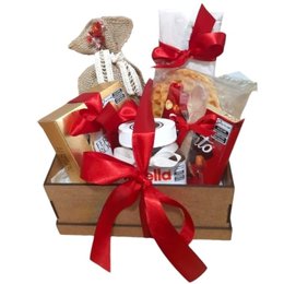 Imagem de Cesta Chocolate Over