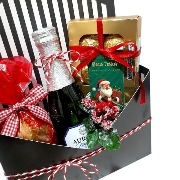 Cesta Envelope Natalino Colors - Especial Natal