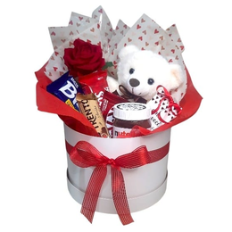 Imagem de Cesta Mix Chocolates e Mimos Carinhosos