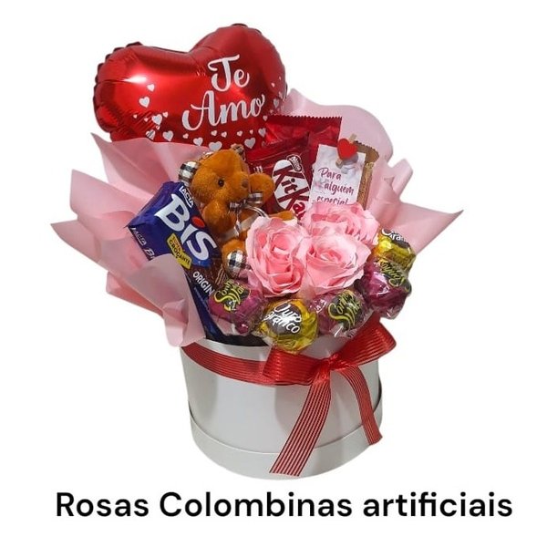 Cesta Luxo Chocolates e Mimos 