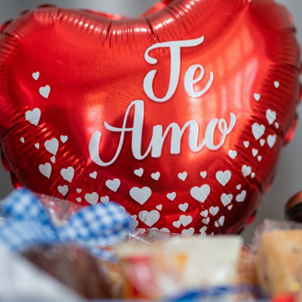 Cesta Café da Manhã ou Tarde Te Amo