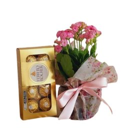 Imagem de Flor com Ferrero Rocher 